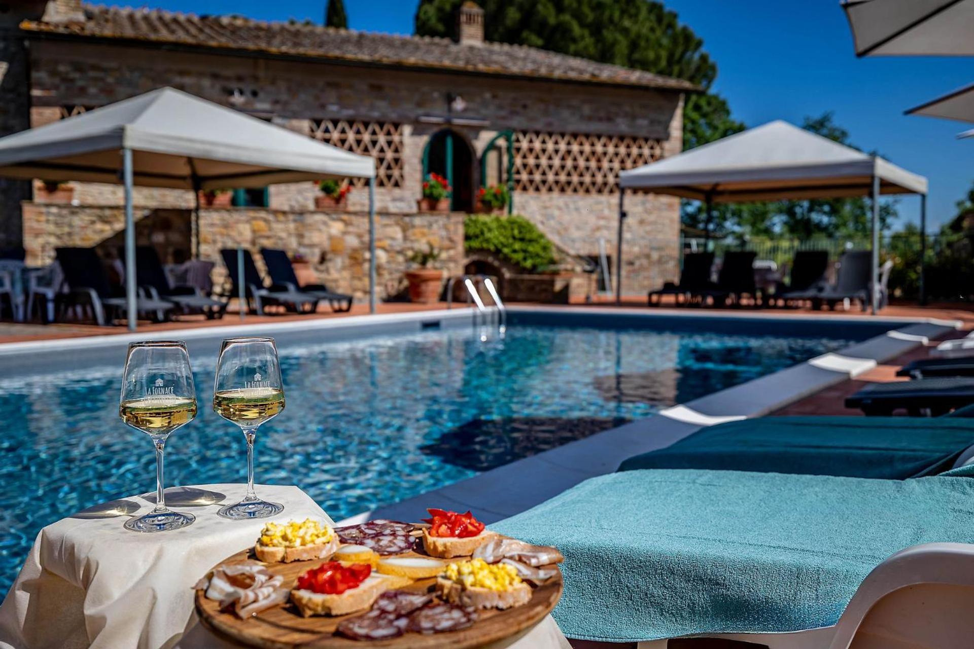 La Fornace Di Racciano Frühstückspension San Gimignano